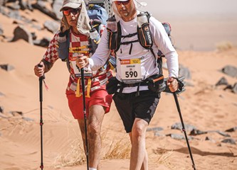 Martin i Zorislav - hrvatski branitelji, Velikogoričani i maratonci zajedno prošli 252 kilometra pustinje Sahara