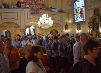 Blagdan Pohoda BDM u Vukovini uz ophod oko oltara