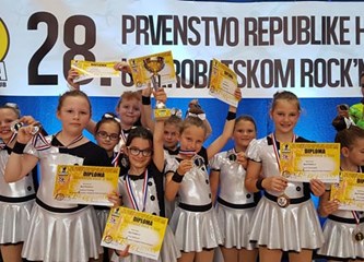 Osam medalja za domaćina ARRK Goricu na prvenstvu u akrobatskom rock'n'roll-u!