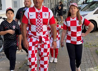 Vatreni Kopenhagen: Budimir napokon dobio priliku, navijačka 'utakmica' uvjerljivo završila pobjedom hrvatskih kockica