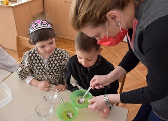 FOTO Projektni dan u DV Velika Gorica: Mališani kroz igru, pokuse i kreativnost učili o važnosti i očuvanju voda