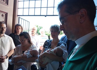 Kršteno peto dijete u obitelji Čatalinac i četvrto u obitelji Vidalina u župi NBDM u Velikoj Gorici