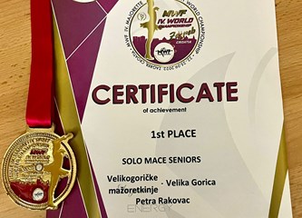 Petra Rakovac izborila 1. mjesto na Svjetskom prvenstvu mažoretkinja!