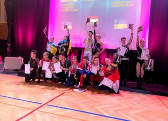Plesači Vege nastupili u Ljubljani u konkurenciji četiristo natjecatelja iz četrnaest država