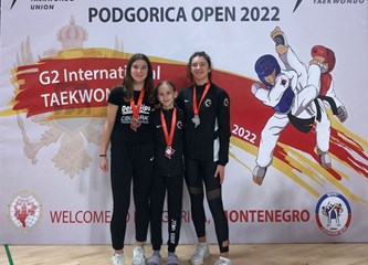 Sara Habijančić i Ema Bakula srebrne na jakom međunarodnom Grand Prix turniru u Podgorici, Dora Habijančić zaslužila broncu