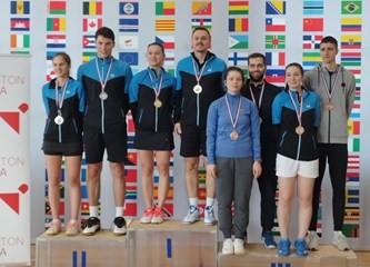 Fantastična Jelena Buchberger i treći put u nizu badmintonska prvakinja Hrvatske, brončane medalje osvojili Filip Jagar, Dora Dragčević i Neven Rihtar!