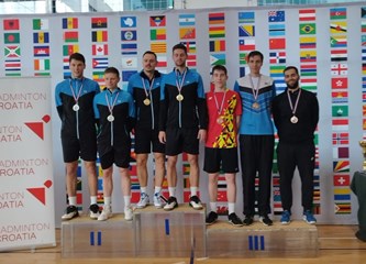 Fantastična Jelena Buchberger i treći put u nizu badmintonska prvakinja Hrvatske, brončane medalje osvojili Filip Jagar, Dora Dragčević i Neven Rihtar!