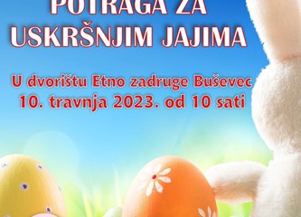 Klub mladih Moj Buševec organizira potragu za uskrsnim jajima