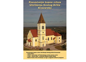 Povijesni dan za Kravarsko: Novu crkvu posvetit će ove nedjelje biskup Vlado Košić