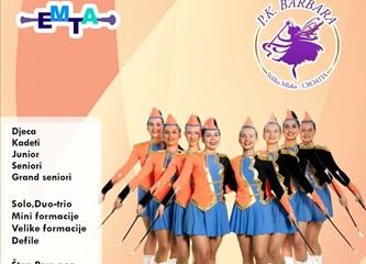 Mažoretkinje Plesnog kluba Barbara žiteljima Šćitarjeva darovale plesnu reviju u sklopu manifestacije “Svibanj u Andautoniji”