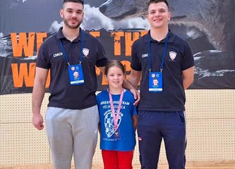 Katarina Ivatović iz Hrvačkog kluba Velika Gorica osvojila broncu na svom prvom međunarodnom natjecanju