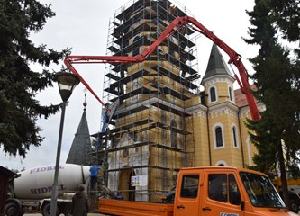 FOTO Skinuta skela s crkve Navještenja BDM: Turopoljska katedrala opet sjaji starim sjajem