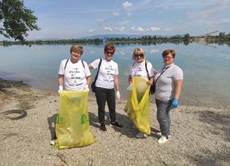 Vrijedni volonteri okupljeni u Udruge iz Novog Čiča očistili okoliš oko jezera