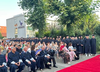 FOTO Svečana promocija na Veleučilištu Velika Gorica: Diplome primilo 145 studenata