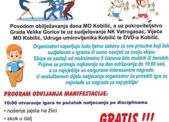 Kobilić priređuje tradicionalno natjecanje u starim seoskim igrama, priključite se!
