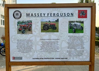 FOTO Stari traktori parkirali se ispred Gradske knjižnice! Otvorena izložba koja vraća u povijest poljoprivredne tehnologije