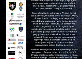 Bliži se Oldtimer show Turopolje 2024: Na Tuđmanac dolazi 450 povijesnih vozila svih vrsta i oblika!