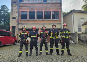 FOTO Gorički vatrogasci na zahtjevnom osposobljavanju za spašavanje iz ruševina