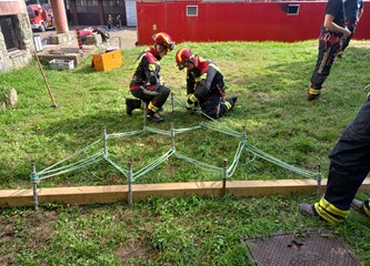 FOTO Gorički vatrogasci na zahtjevnom osposobljavanju za spašavanje iz ruševina