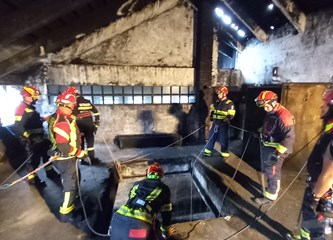 FOTO Gorički vatrogasci na zahtjevnom osposobljavanju za spašavanje iz ruševina