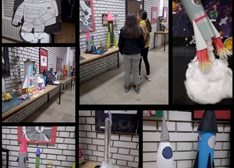 Svjetski tjedan svemira: Školarci iz Velike Mlake pripremili izložbu raketa za let do zvijezda