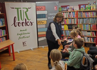 Turbooks na Dječjem odjelu knjižnice započeo gostovanjem Sanje Polak