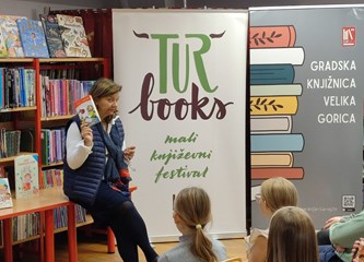 Turbooks na Dječjem odjelu knjižnice započeo gostovanjem Sanje Polak
