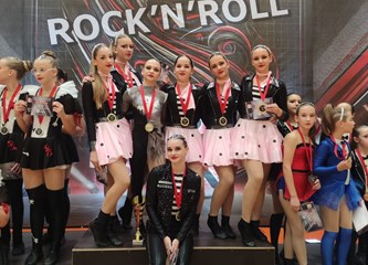 FOTO Plesači SPK VEGA pomeli konkurenciju 3. KUP-a RH u akrobatskom rock 'n' rollu u Splitu