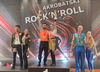 FOTO Plesači SPK VEGA pomeli konkurenciju 3. KUP-a RH u akrobatskom rock 'n' rollu u Splitu