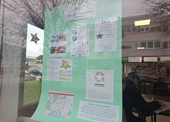 FOTO: Informativno-edukativna izložba na temu esperanta postavljena u izlogu Galženice