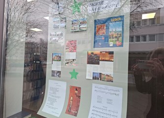 FOTO: Informativno-edukativna izložba na temu esperanta postavljena u izlogu Galženice