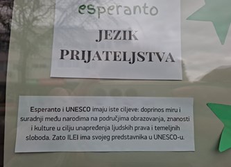 FOTO: Informativno-edukativna izložba na temu esperanta postavljena u izlogu Galženice