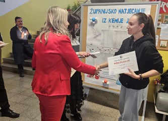 Sjajni rezultati goričkih gimnazijalaca na Županijskom natjecanju iz kemije