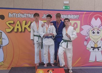 Hrabrost, borbeni duh i veliko srce mladih judaša Kokice i Pinkyja na Sakura kupu: I hrpa osvojenih medalja