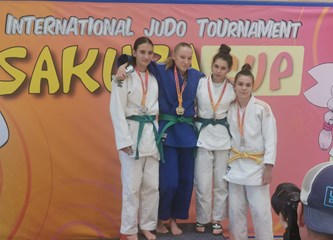 Hrabrost, borbeni duh i veliko srce mladih judaša Kokice i Pinkyja na Sakura kupu: I hrpa osvojenih medalja