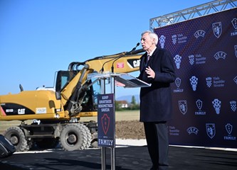 Polaganjem kamena temeljca počela gradnja kampa HNS-a u Velikoj Gorici: „Ovdje ćemo stvarati nove Vatrene”