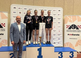 Nikola Huzjak juniorski karate prvak Hrvatske: Katja Braica, Vito Hulina i Lucija Kirinić viceprvaci!