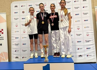Nikola Huzjak juniorski karate prvak Hrvatske: Katja Braica, Vito Hulina i Lucija Kirinić viceprvaci!
