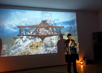 Velika Mlaka oduševljena filmom „Enzolart” mladog vukovarskog književnika Ivana Barana. Knjigu po kojoj je radio film napisao je s 12 godina