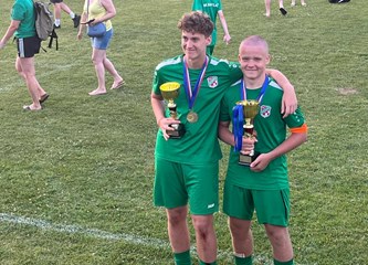 Zlato u Sloveniji, srebro i bronca u Novom Čiču za pionire Jelačića: Dinamovci odali počast Franji Milanščaku