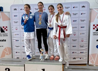 Ema Žagrović prvakinja Hrvatske: Novih sedam medalja za Karate klub Velika Gorica na državnom prvenstvu u Jastrebarskom