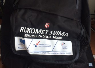 Rukomet svima: Podijeljeni ruksaci svim igračima HRK Gorica uoči derbija s Dubravom za vrh ljestvice