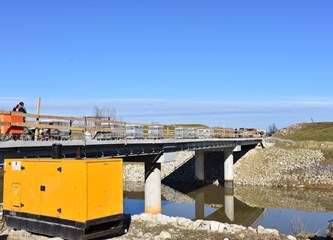 Još 20-ak dana do dovršenja Kučkog mosta: 'Presretni smo što opet stojimo na našem turopoljskom ljepotanu'