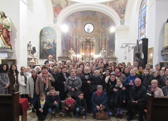 FOTO Župljani Navještenja BDM hodočastili bl. Alojziju Stepincu u zagrebačku katedralu