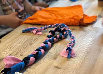 FOTO U Klubu mladih naučili izraditi igračke za životinje pa ih poklonili psima i mačkama u skloništu