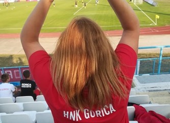 Ženska podrška s tribina: Daničino navijačko srce kuca za HNK Goricu!