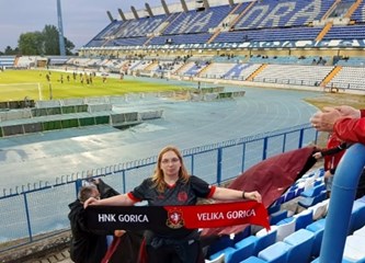 Ženska podrška s tribina: Daničino navijačko srce kuca za HNK Goricu!