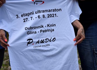 Branko Šubić od Dubrovnika do Petrinje trči za branitelje! Velikogorički poduzetnici pružili mu podršku