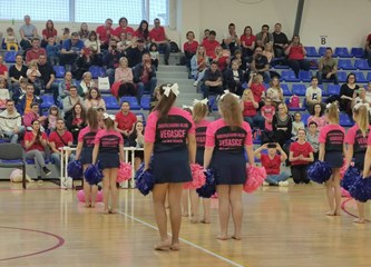 FOTO Više od 150 cheerleadersica demonstriralo svoje akrobacije na 2. VEGAS Kupu u Gradskoj dvorani
