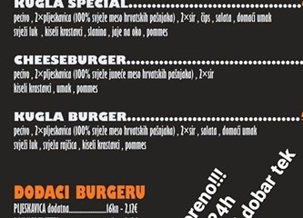 „Kod Kugle“: Gorica dobila svoj prvi burger bar!